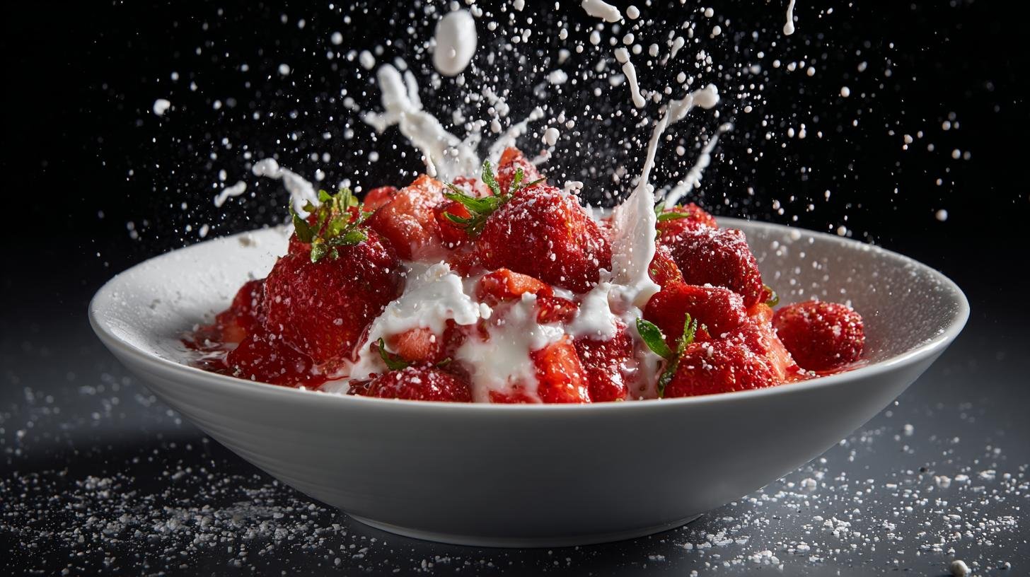 Sladká miska z jahod, tvarohu a cukru, která překvapí. Jak servírovat a posunout zážitek