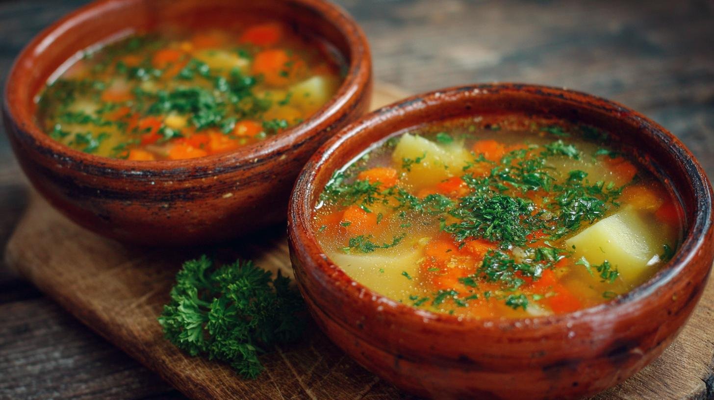 Rychlá zeleninová polévka z mrkve, brambor a cibule bez chyb. Tipy, jak se vyhnout chybám a ušetřit Rychlá zeleninová polévka z mrkve, brambor a cibule bez chyb. Tipy, jak se vyhnout chybám a ušetřit