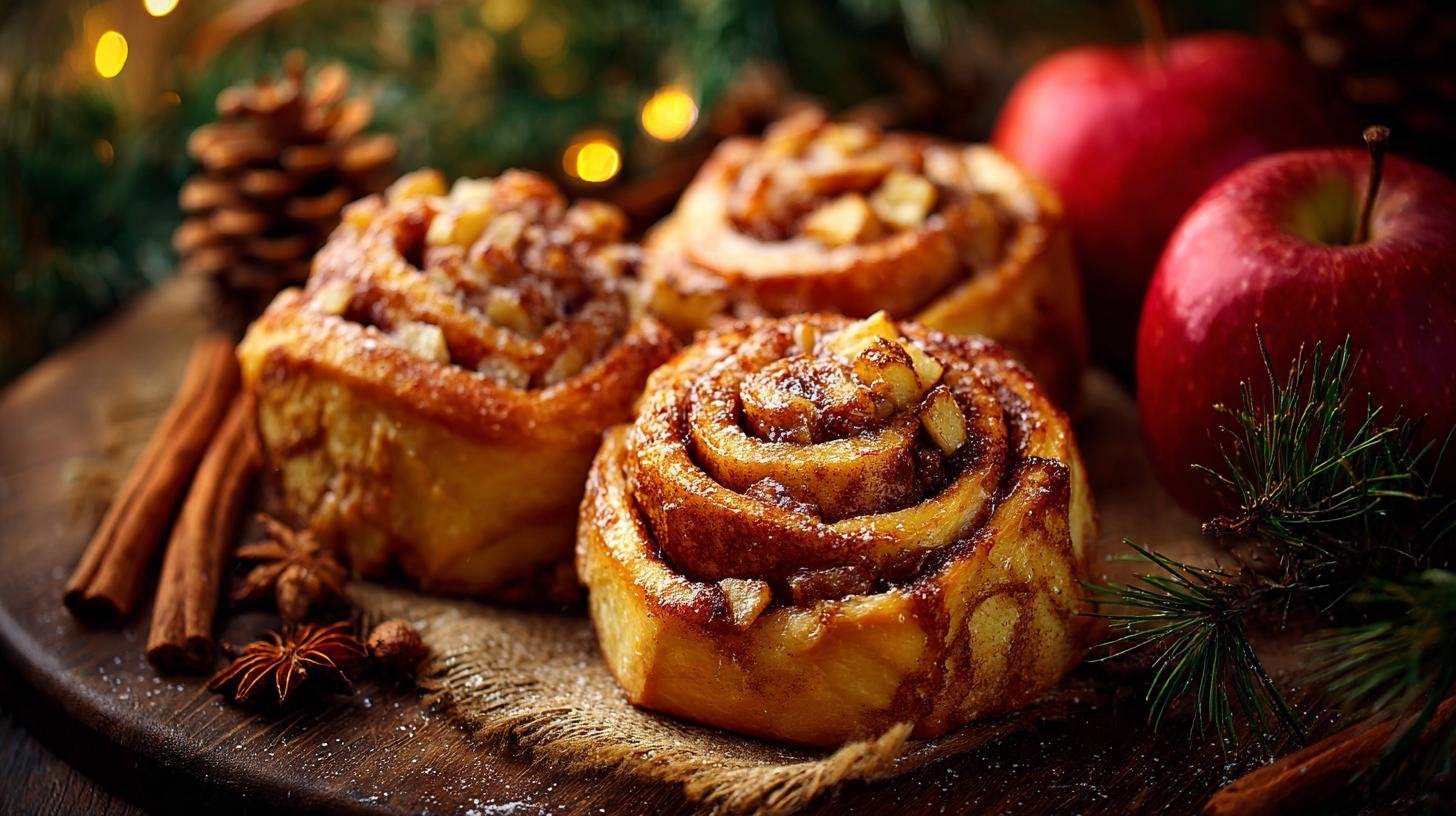 Skořicové šneky s máslem a jablky jako teplý sváteční zázrak 6 Skořicové šneky s máslem a jablky jako teplý sváteční zázrak