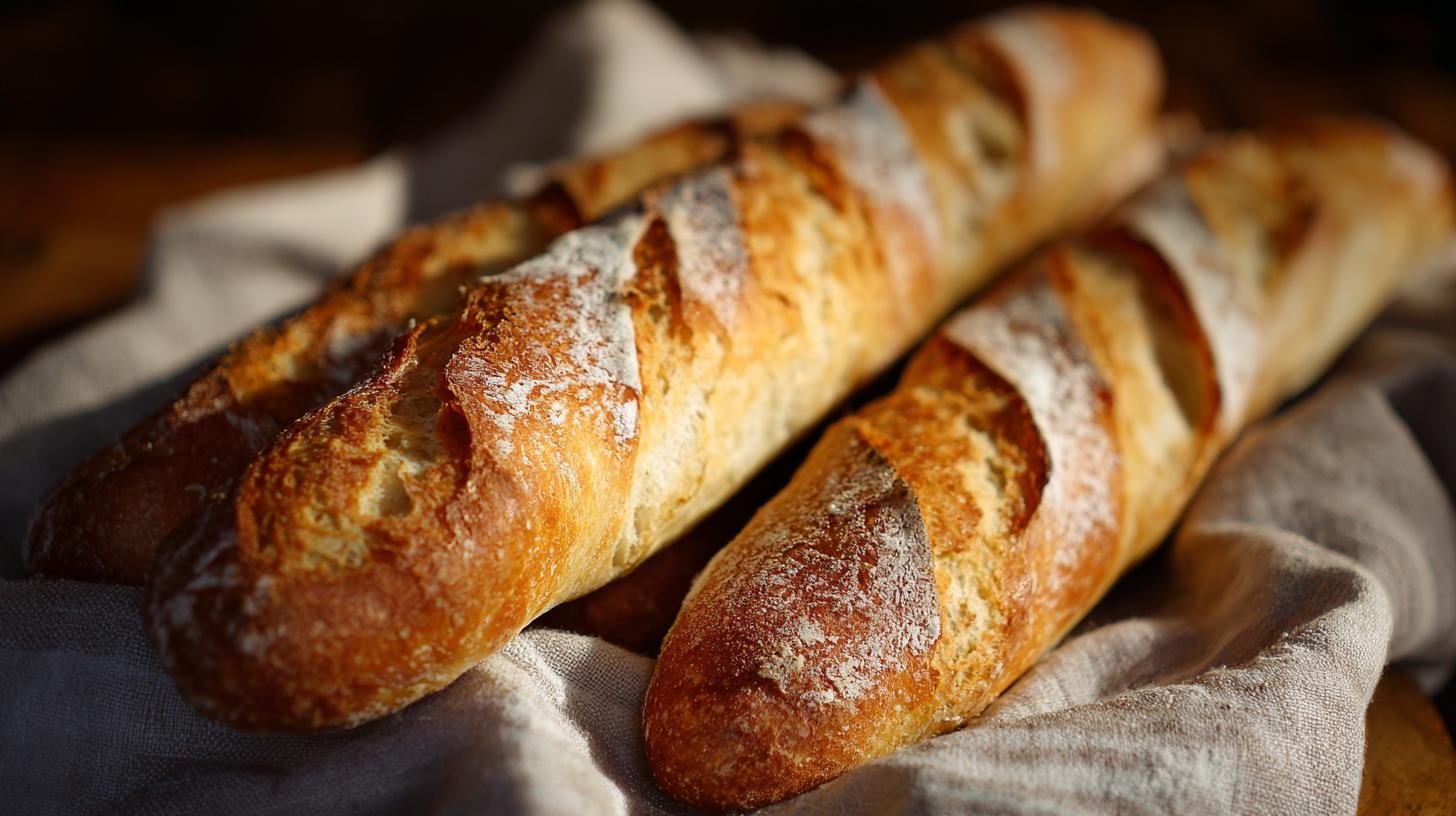 Domácí bagety bez strojů: mouka, voda, droždí a sůl