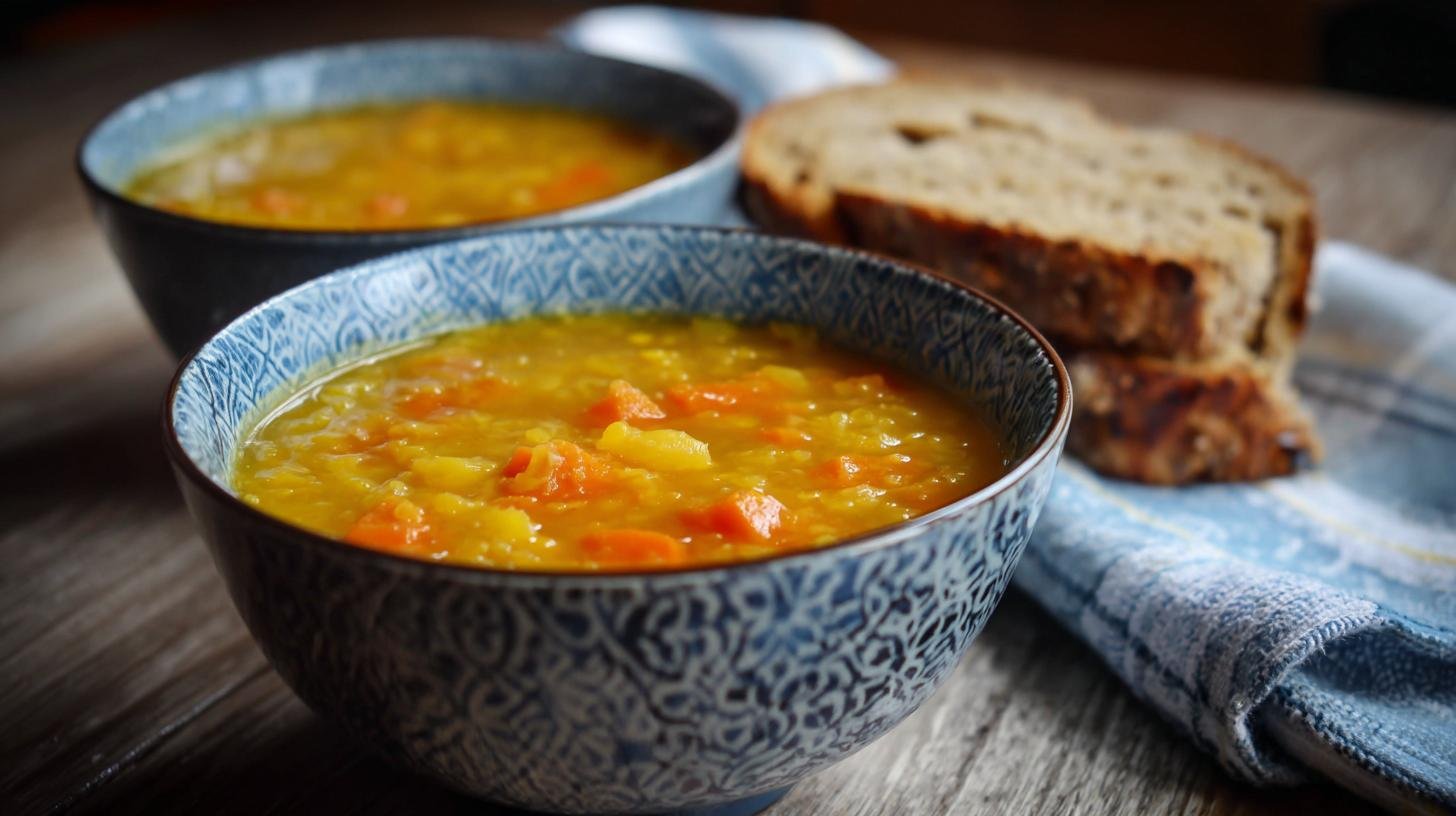 Polévka z červené čočky s mrkví – sytá, levná a zdravá