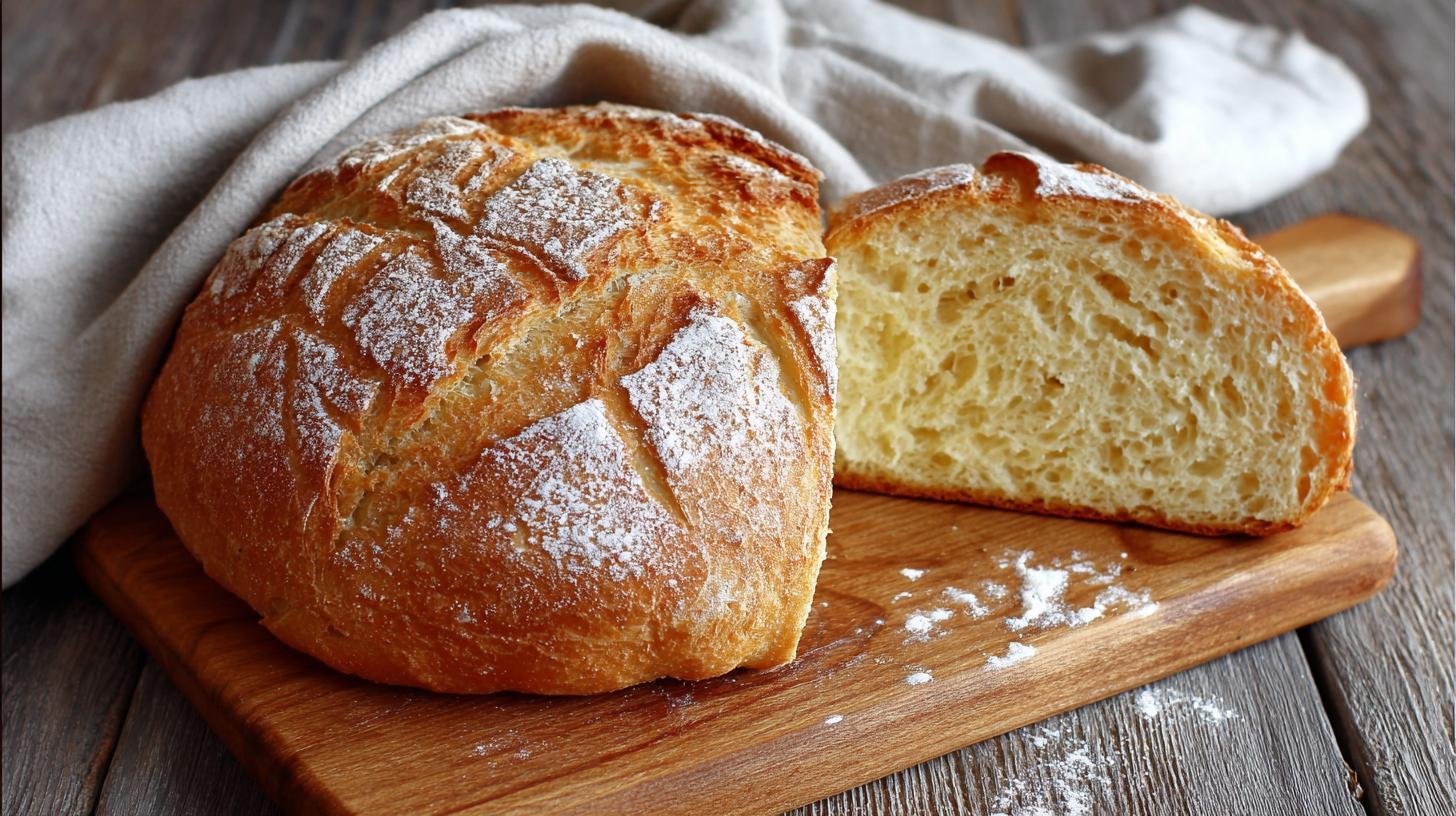 Domácí chléb bez droždí – trik s jogurtem, který mění vše. Tipy pro chuť a skladování