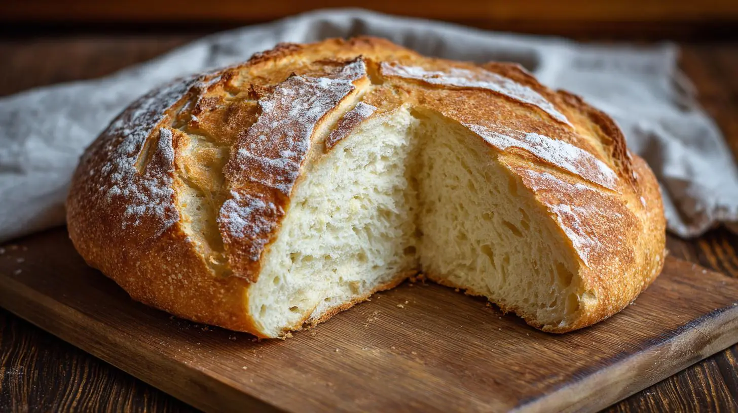 Domácí chléb bez droždí: jednoduchý recept s jogurtem. Tipy a variace