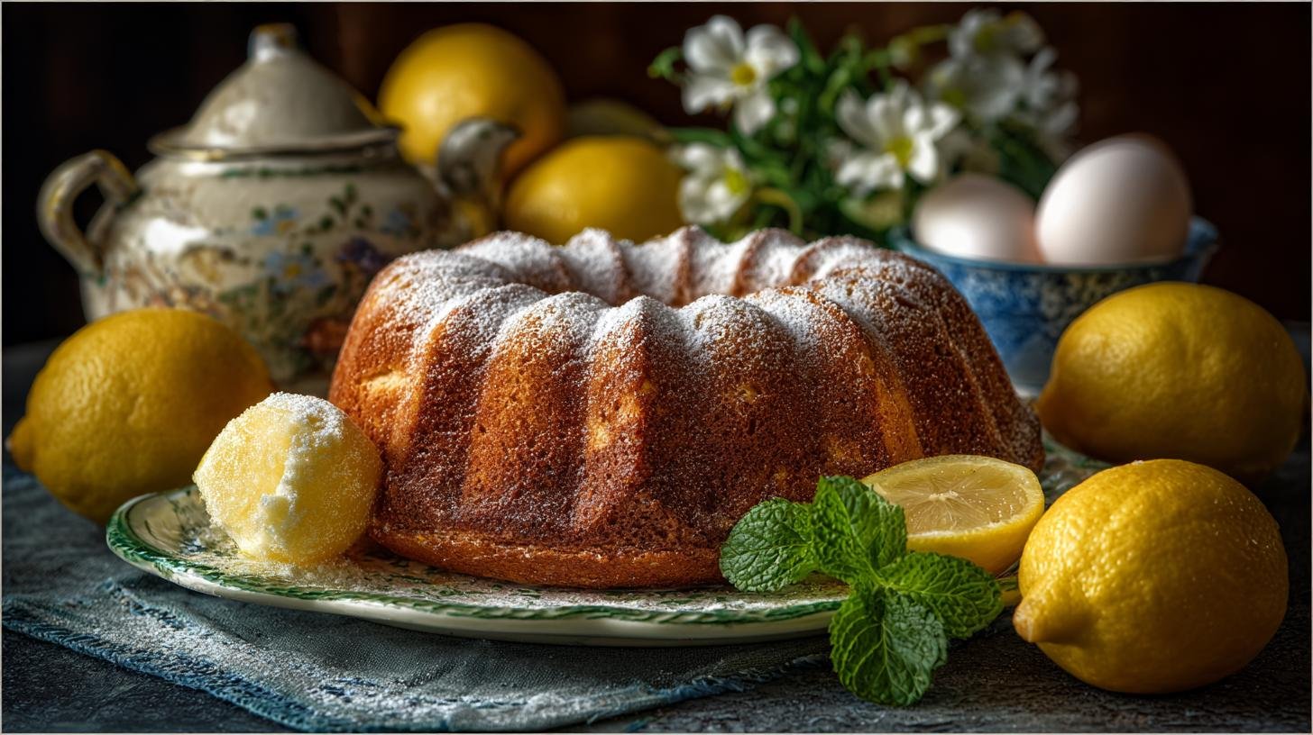 Tvarohová bábovka z citronu, vajec a cukru pro každou neděli 9 Tvarohová bábovka z citronu, vajec a cukru pro každou neděli