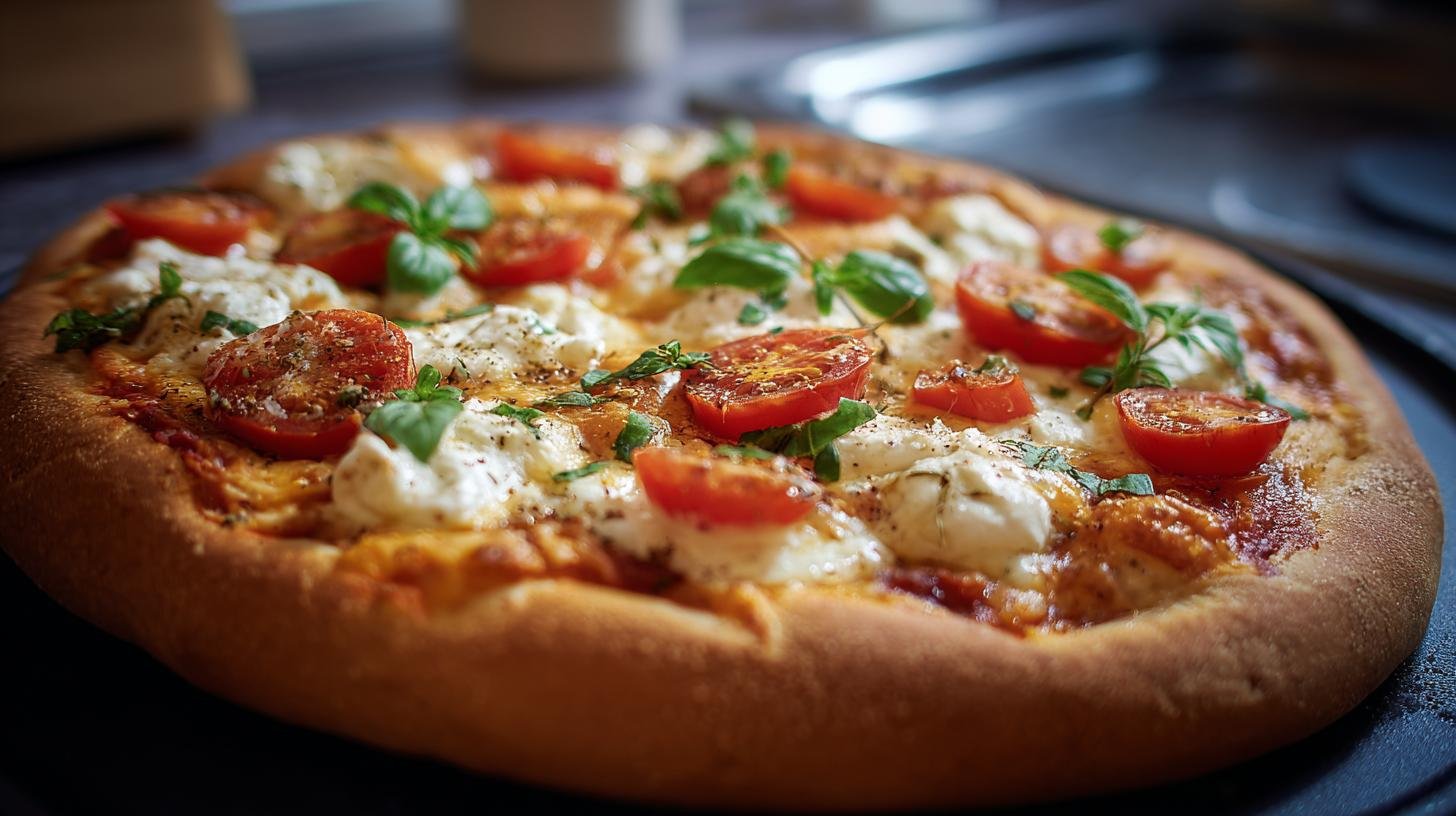 Domácí pizza s mozzarellou a rajčaty – italská klasika u vás doma. Proč péct pizzu doma