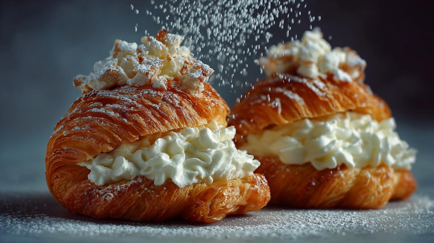 Jemné koláče s tvarohem a smetanou díky tajnému triku