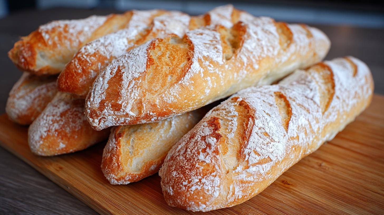 Domácí bagety bez strojů: mouka, voda, droždí a sůl. Úsporné a překvapivé triky