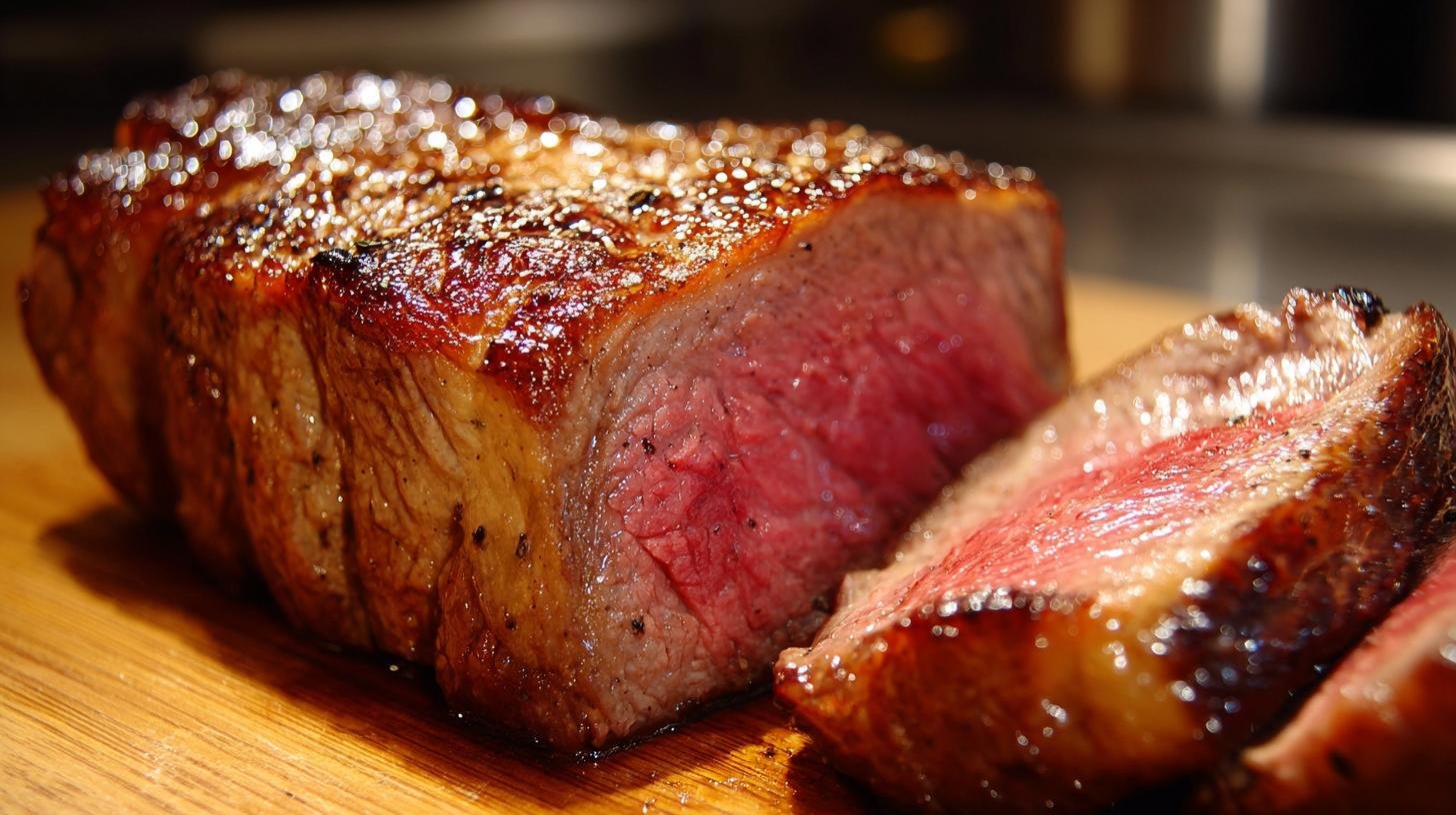 Dokonalý steak: hovězí rostbíf, máslo a grilovací teplota pro šťavnatost. Technika a odpočinek: poslední, ale rozhodující krok Dokonalý steak: hovězí rostbíf, máslo a grilovací teplota pro šťavnatost. Technika a odpočinek: poslední, ale rozhodující krok