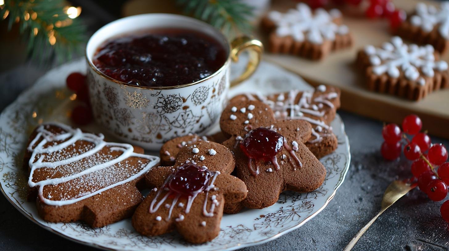 Perník s kakaem a marmeládou, který chutná dětem i dospělým. Servírování a další varianty