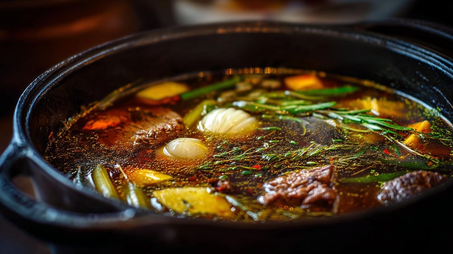 Hustý vývar z hovězího masa, který bude mít správnou chuť. Krok za krokem: technika, která funguje