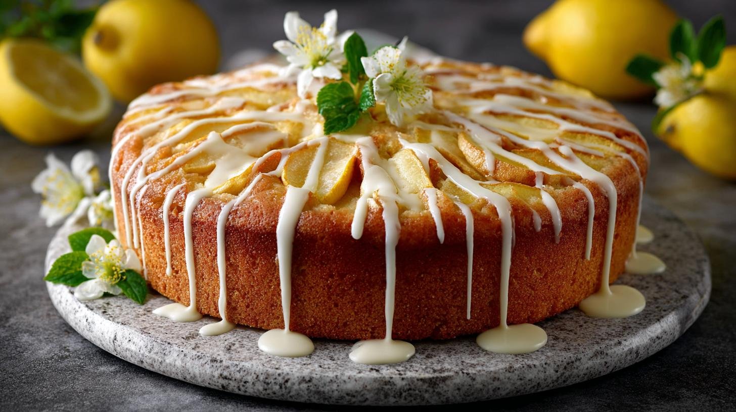 Rychlý koláč s jablky a citronem pro svěží chuť 3 Rychlý koláč s jablky a citronem pro svěží chuť