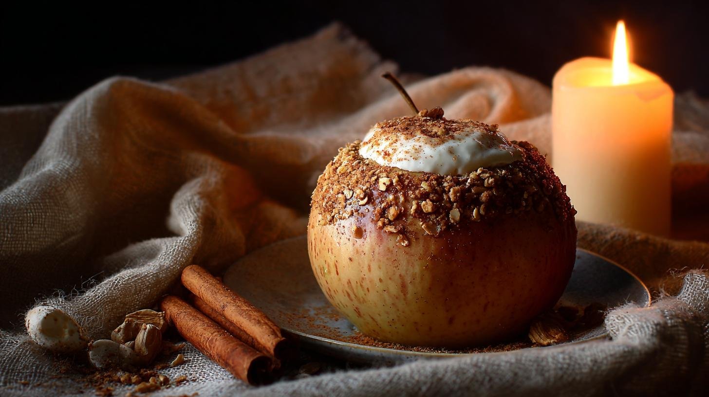 Pečené jablko se skořicí a tvarohem jako útulný večerní rituál 8 Pečené jablko se skořicí a tvarohem jako útulný večerní rituál
