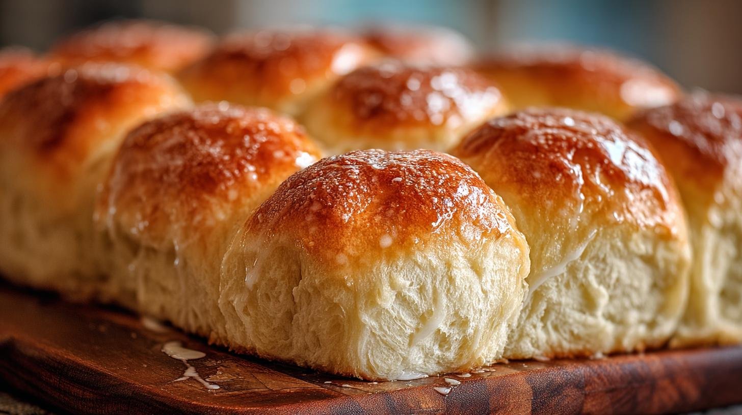 Máslové rohlíky s mlékem bez hnětení a bez čekání