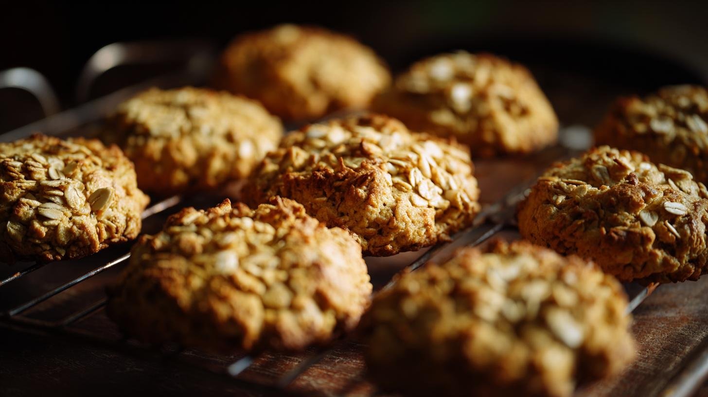 Rychlé sušenky z ovesných vloček a medu pro zdravé mlsání