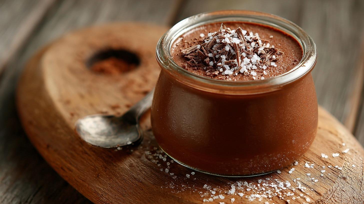 Snadný pudink ze smetany a kakaa s hladkou konzistencí