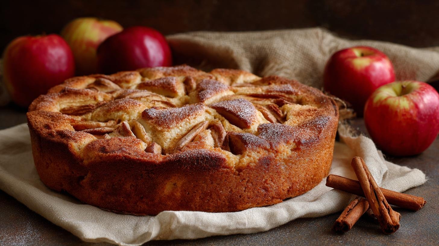 Domácí koláč s jablky a skořicí správným způsobem měkčí. Praktické rady: úspora a příprava předem