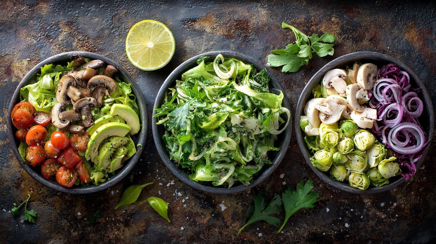 Tři suroviny, které promění salát v jídlo plné energie