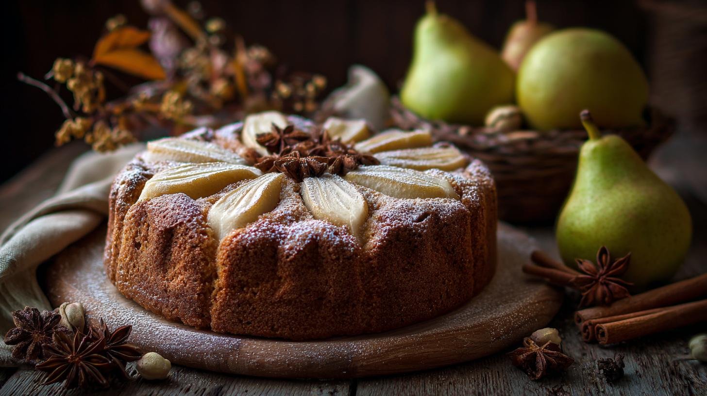 Hruškový koláč z hrušek, skořice a másla s vůní podzimu. Pečení, triky a šetřící tipy
