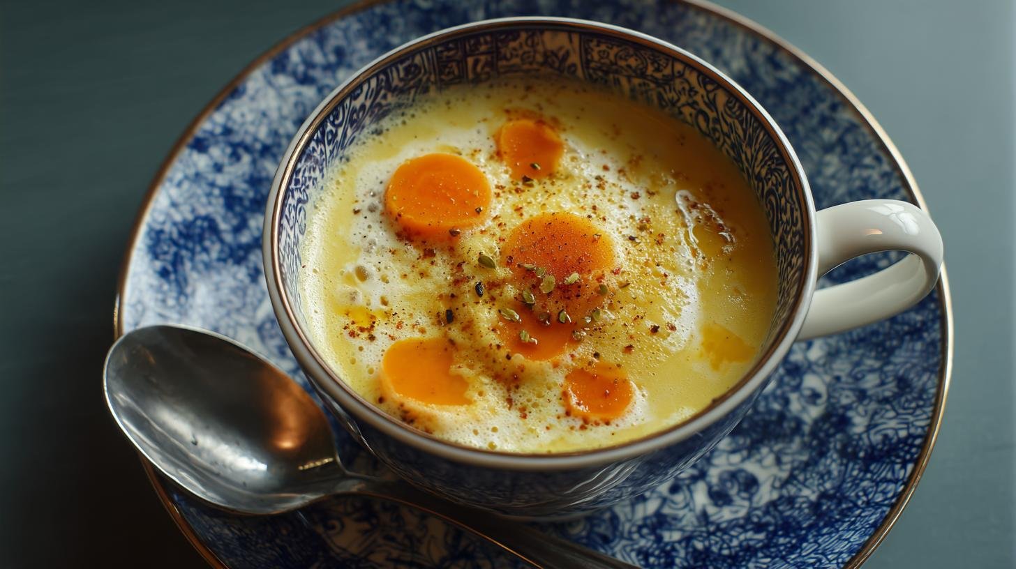 Bramborová polévka s mrkví a smetanou správným způsobem