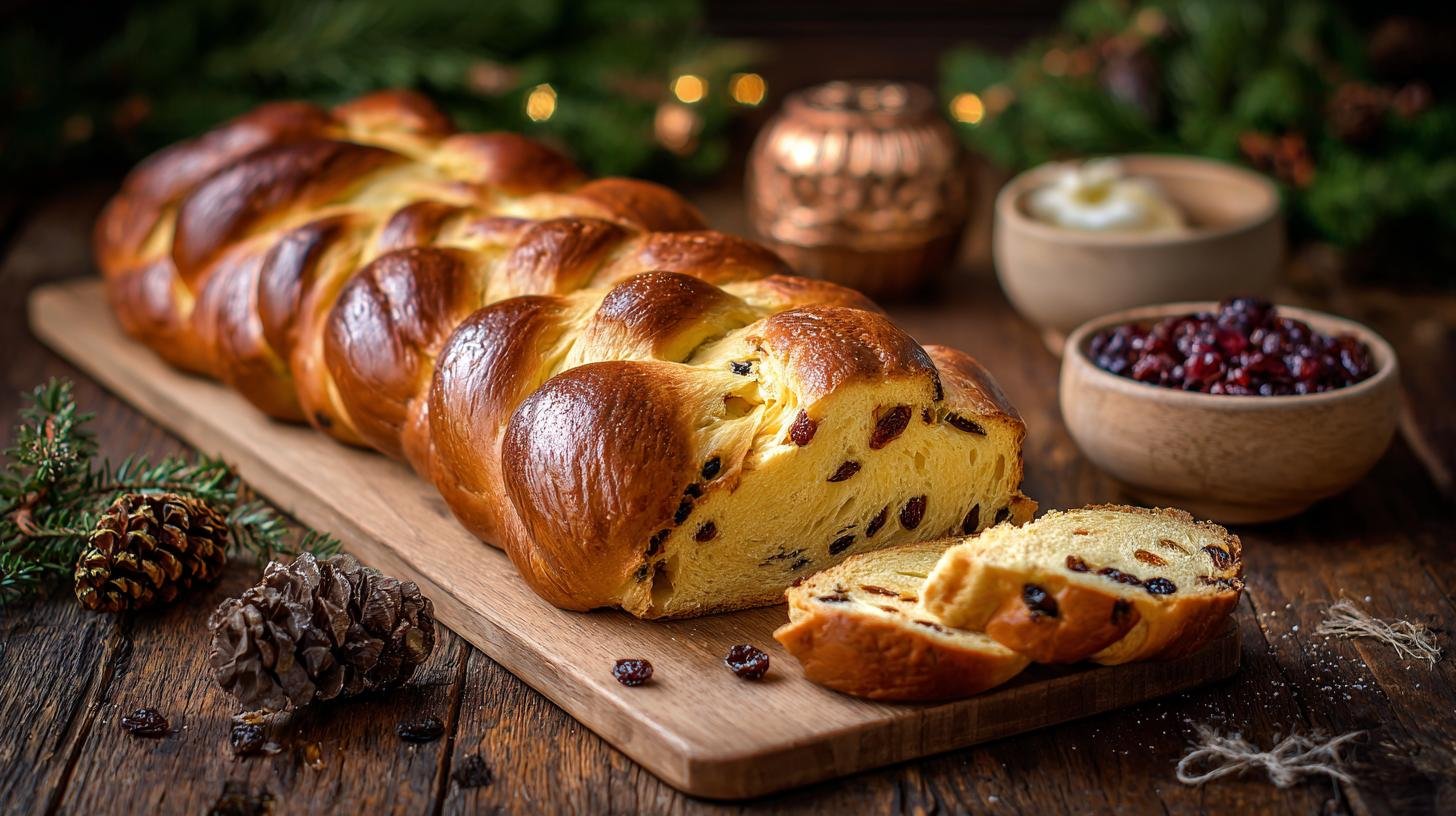 Vánočka s rozinkami a máslem správným způsobem vždy nadýchaná. Přísady a jejich role