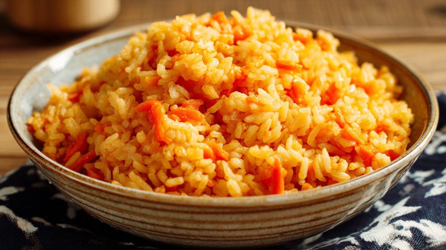 Co uvařit za 15 minut z rýže, mrkve a česneku. Proč to stojí za to