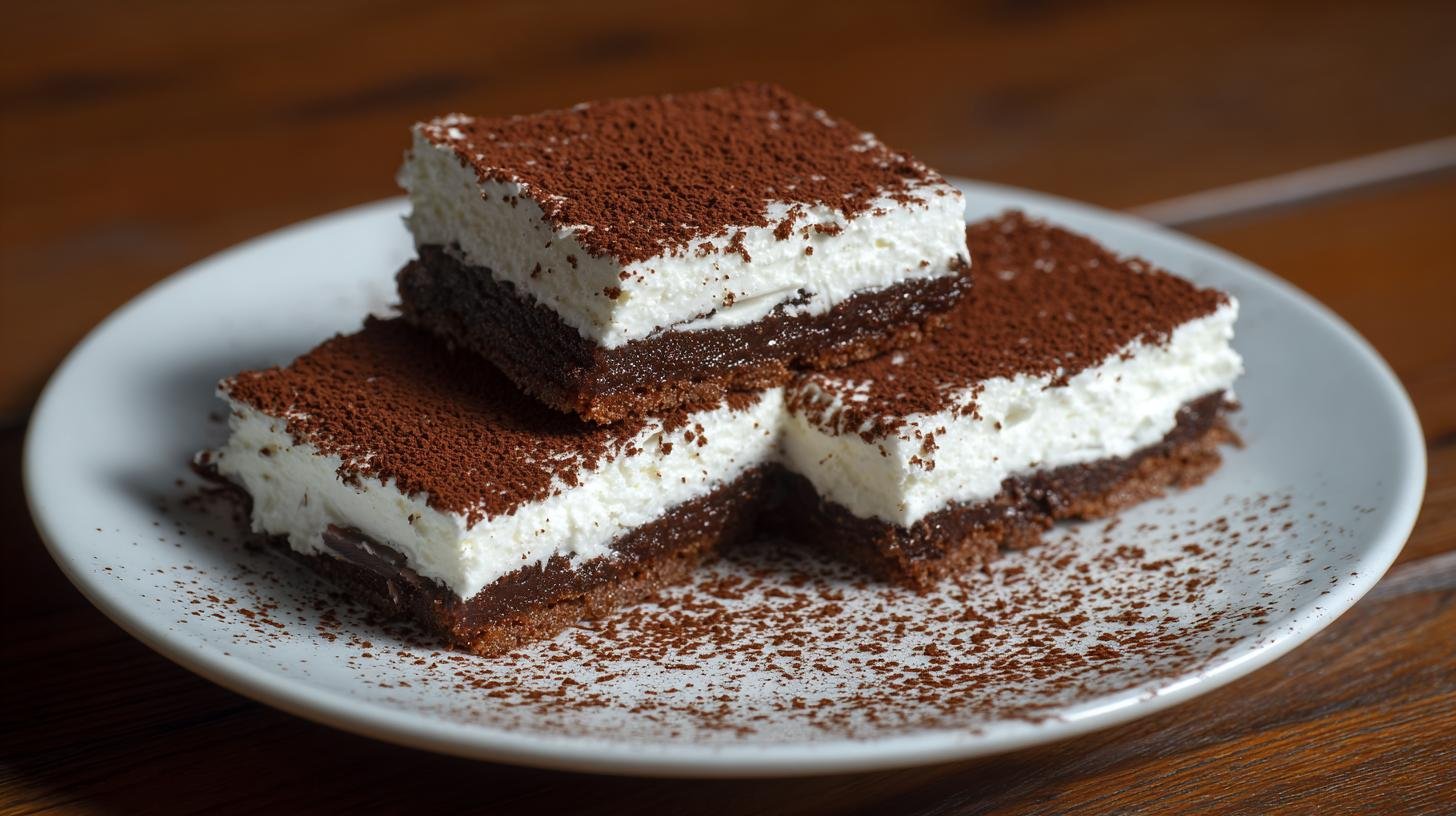 Kakaové řezy z mouky, vajec a smetany bez složitostí