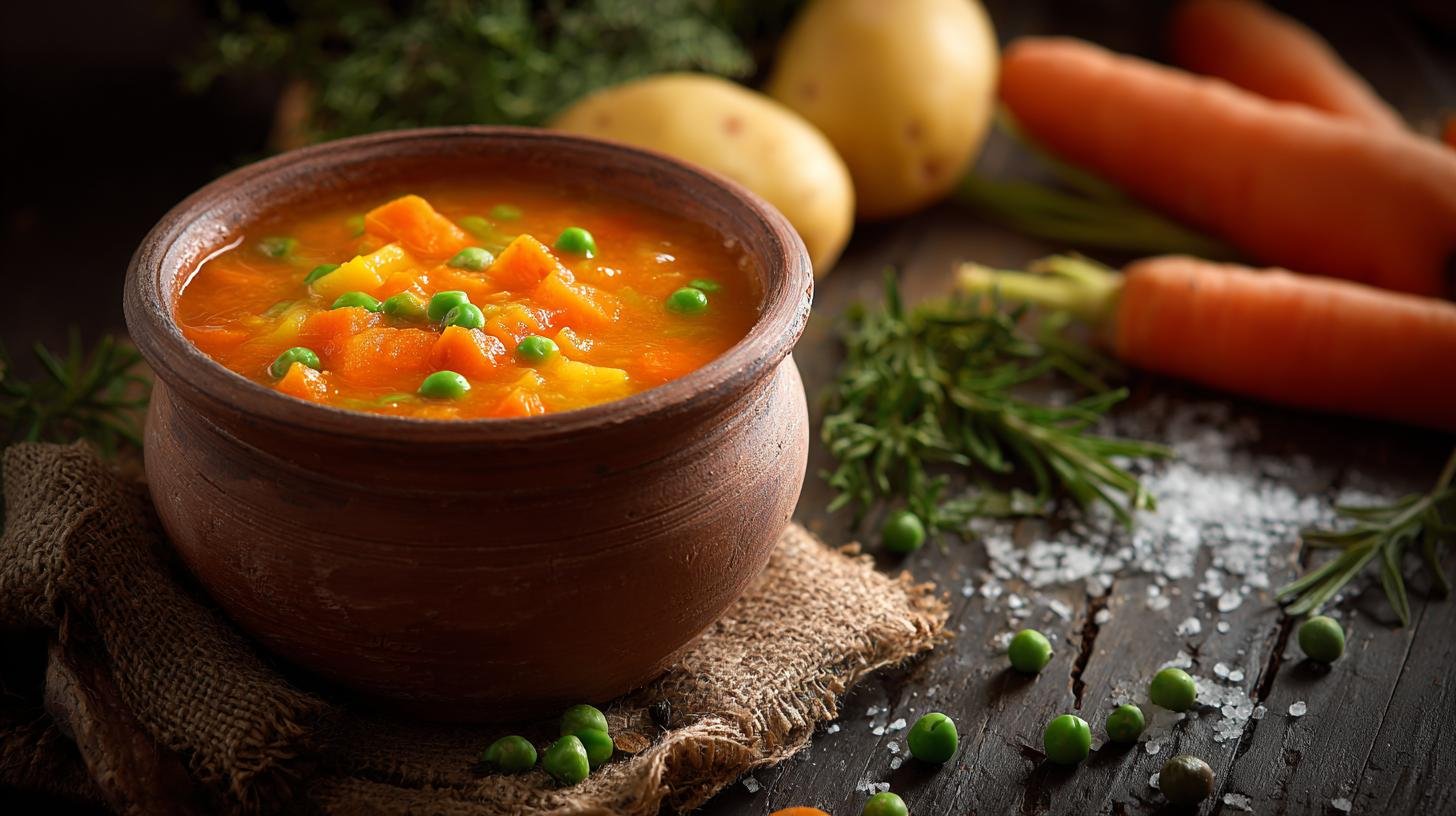 Tajemství husté polévky z hrášku, mrkve a brambor – znáte ho. Co připravit