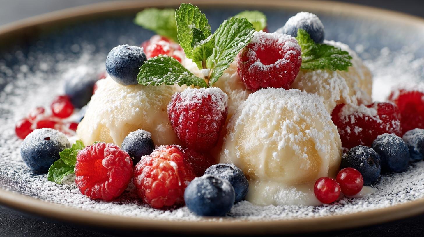 Tvarohové knedlíky s ovocem – sladká klasika, kterou zvládne každý. Malé povzbuzení před pokusem