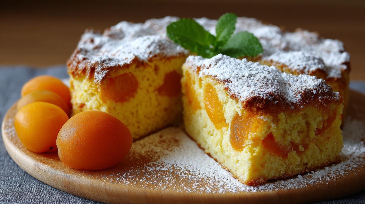 Koláč s tvarohem a meruňkami – recept, který se vždy povede. Postup