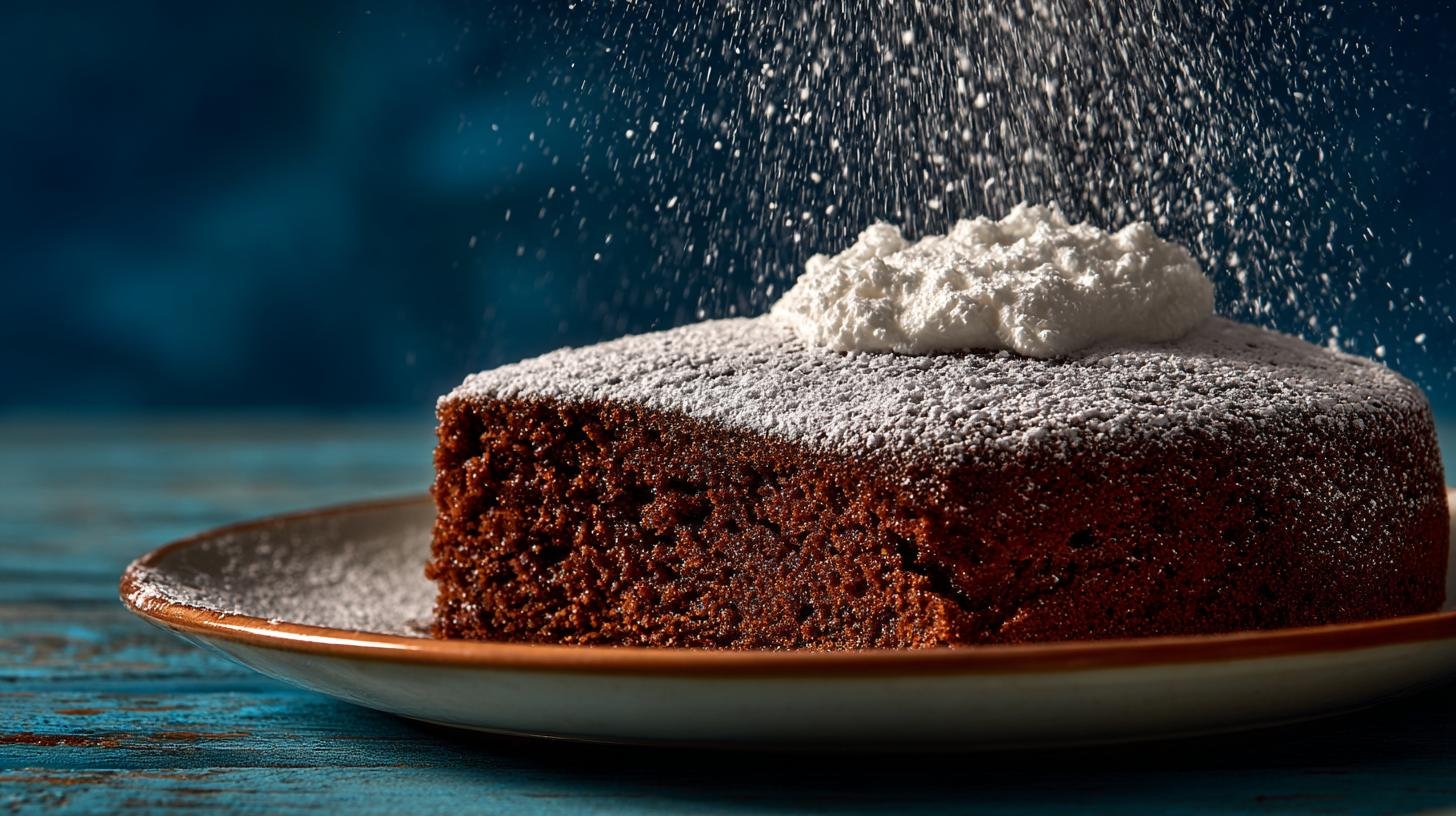 Nadýchaný kakaový koláč s moukou a smetanou bez komplikací