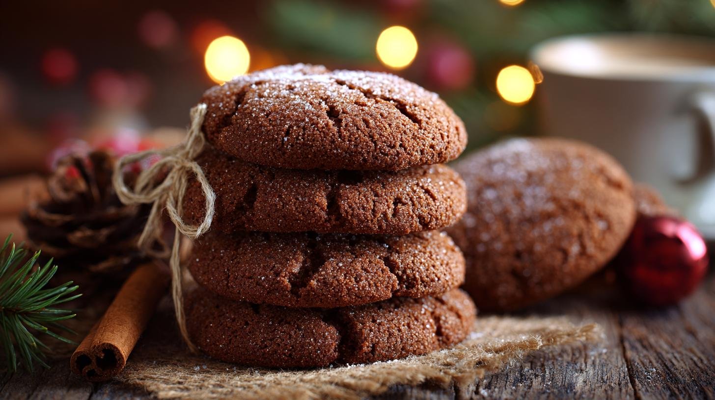 Zázvorové sušenky s kakaem a máslem jako skutečný sváteční klenot. Servírování, skladování a úspora času