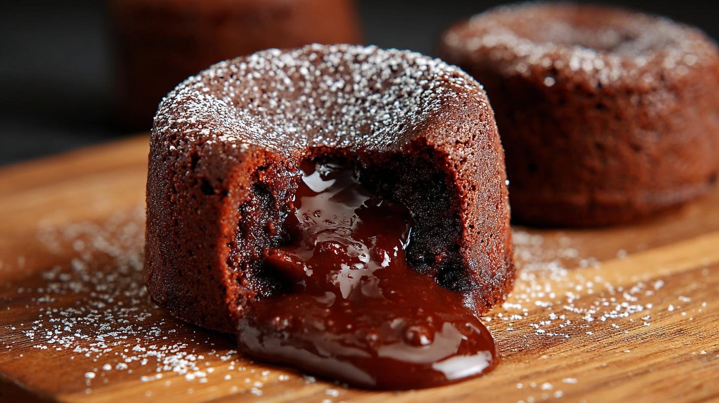 Čokoládový fondant – jak dosáhnout tekutého středu bez chyb. Teplota a čas – jednoduchá tabulka pro rychlou orientaci