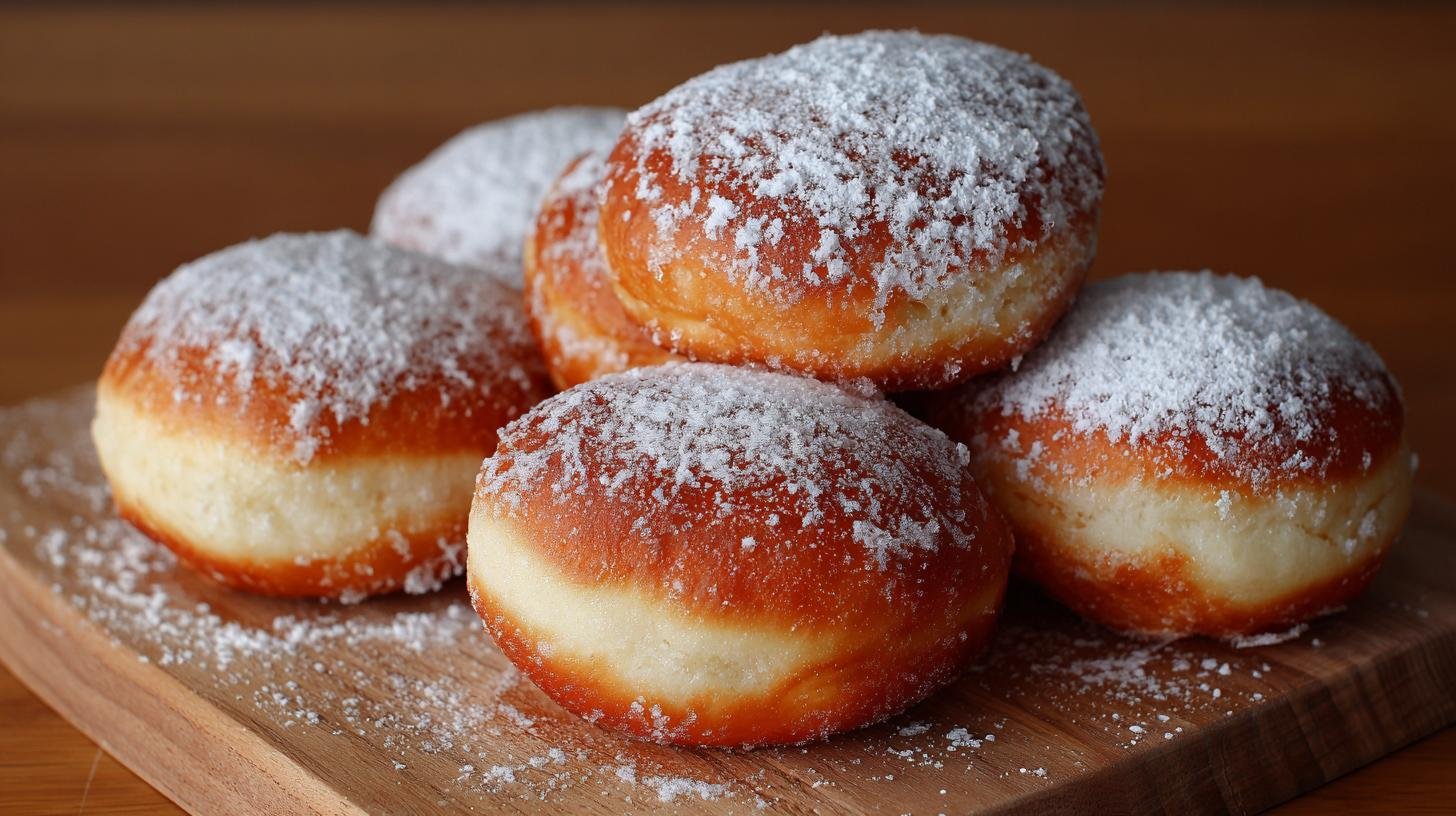 Jak na nadýchané domácí koblížky s tvarohem bez dlouhého kynutí. Tajný krok pro extra nadýchanost