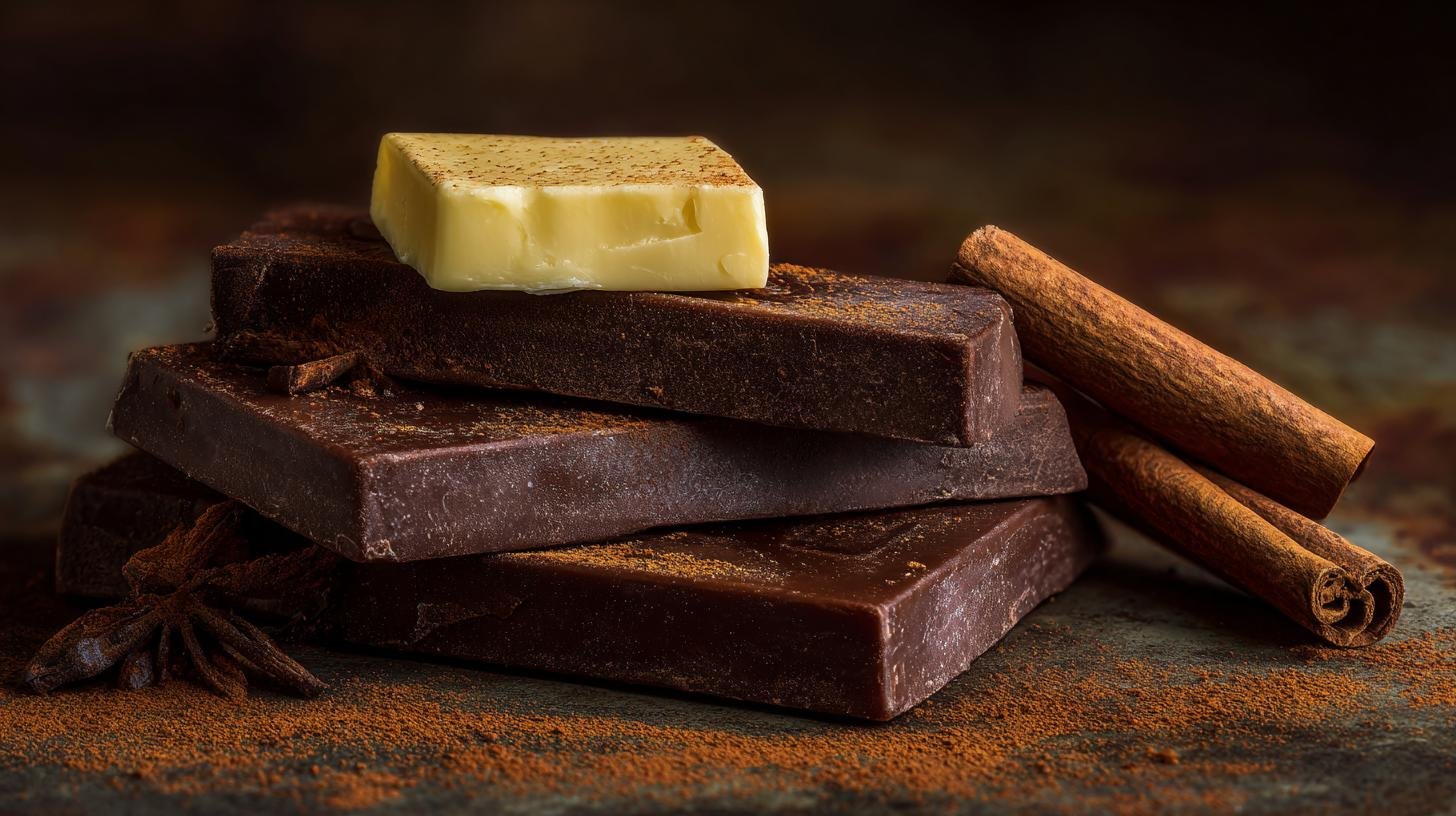 Čokoládové řezy s máslem a skořicí jako vylepšená klasika