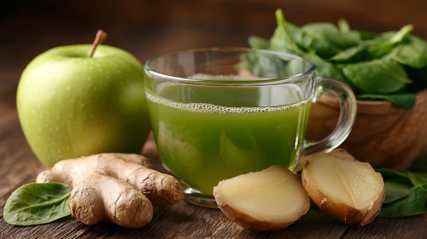 Detox, který funguje: zelené jablko, špenát a zázvor místo kávy. Jednoduchý recept, který můžete začít už dnes