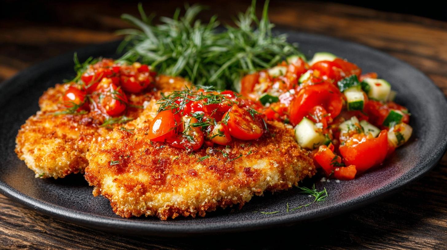 Kuřecí řízky v troubě bez smažení – lehčí verze oblíbeného jídla 5 Kuřecí řízky v troubě bez smažení – lehčí verze oblíbeného jídla