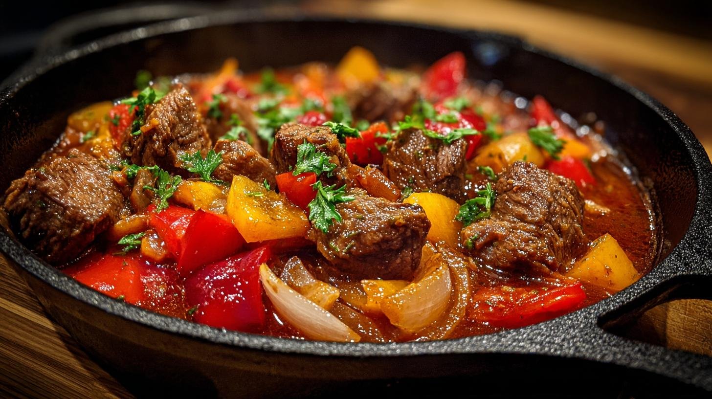 Hovězí guláš s cibulí a paprikou – chyby, které dělá většina lidí