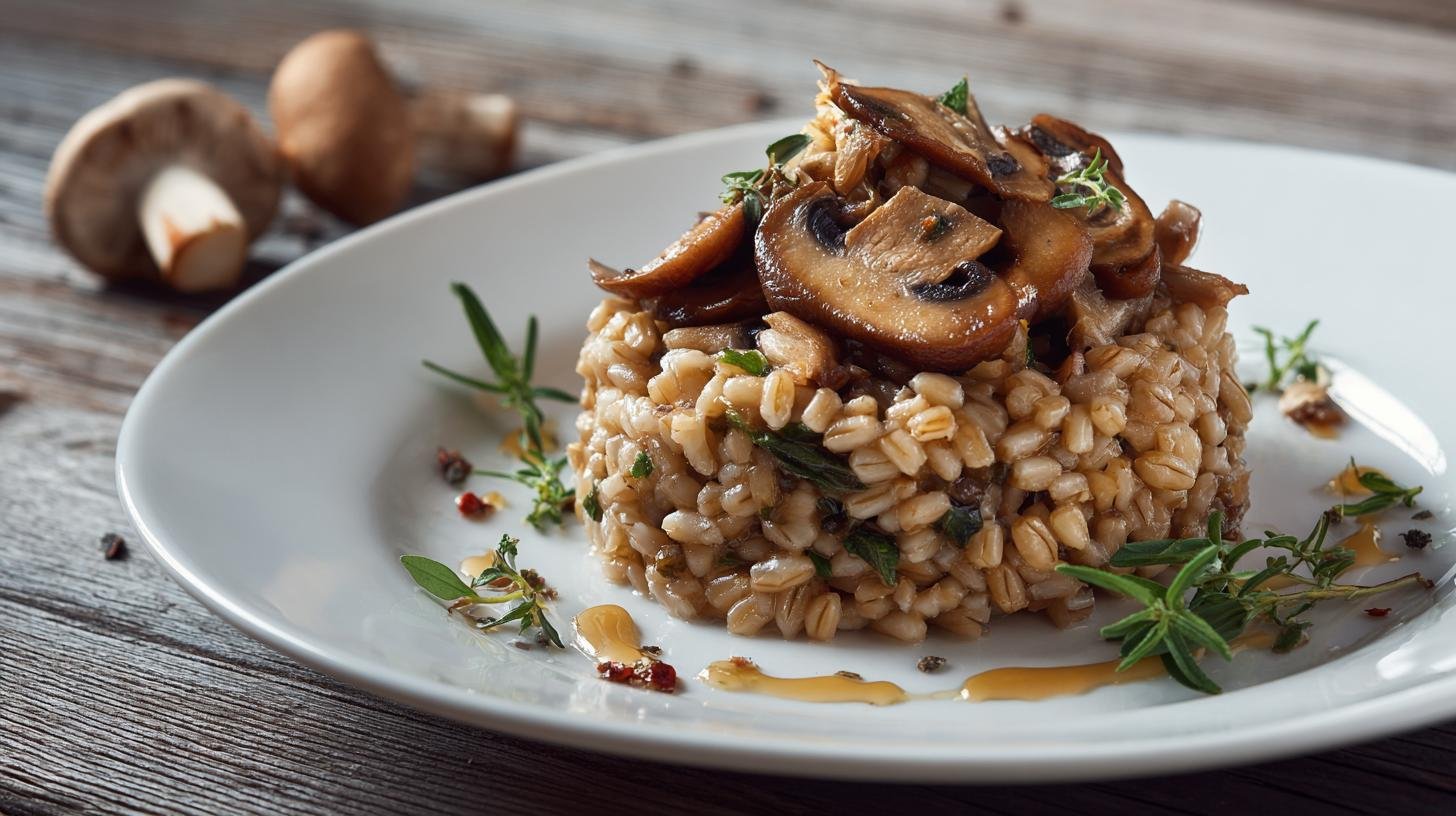 Houbový kuba s česnekem, kroupami a majoránkou. Triky pro dokonalou chuť