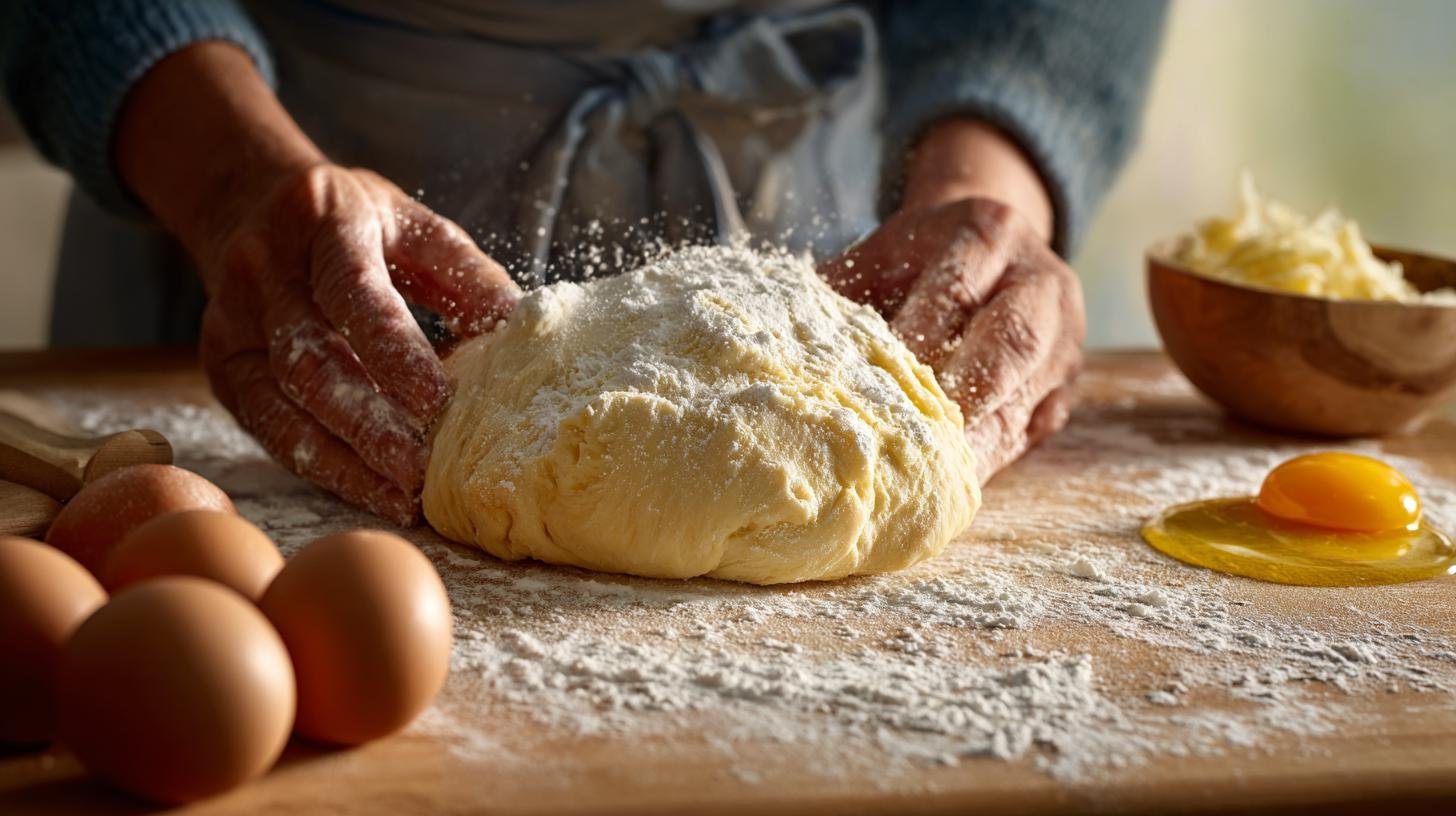 Tajemství vláčného těsta z mouky, vajec a másla – funguje vždy