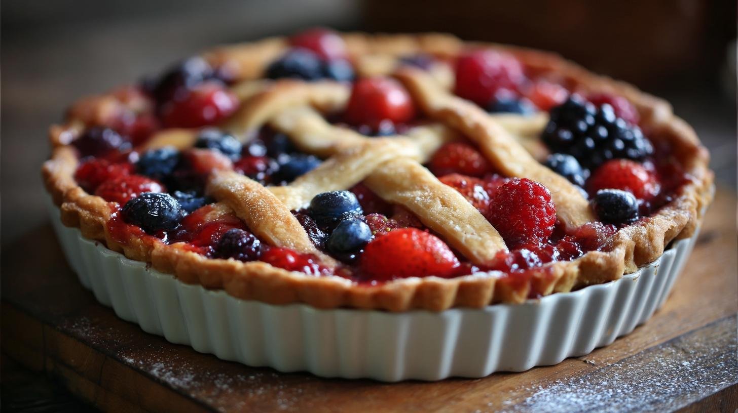 Domácí koláč s ovocem, který neztratí šťávu. Pečení bez stresu a servírování