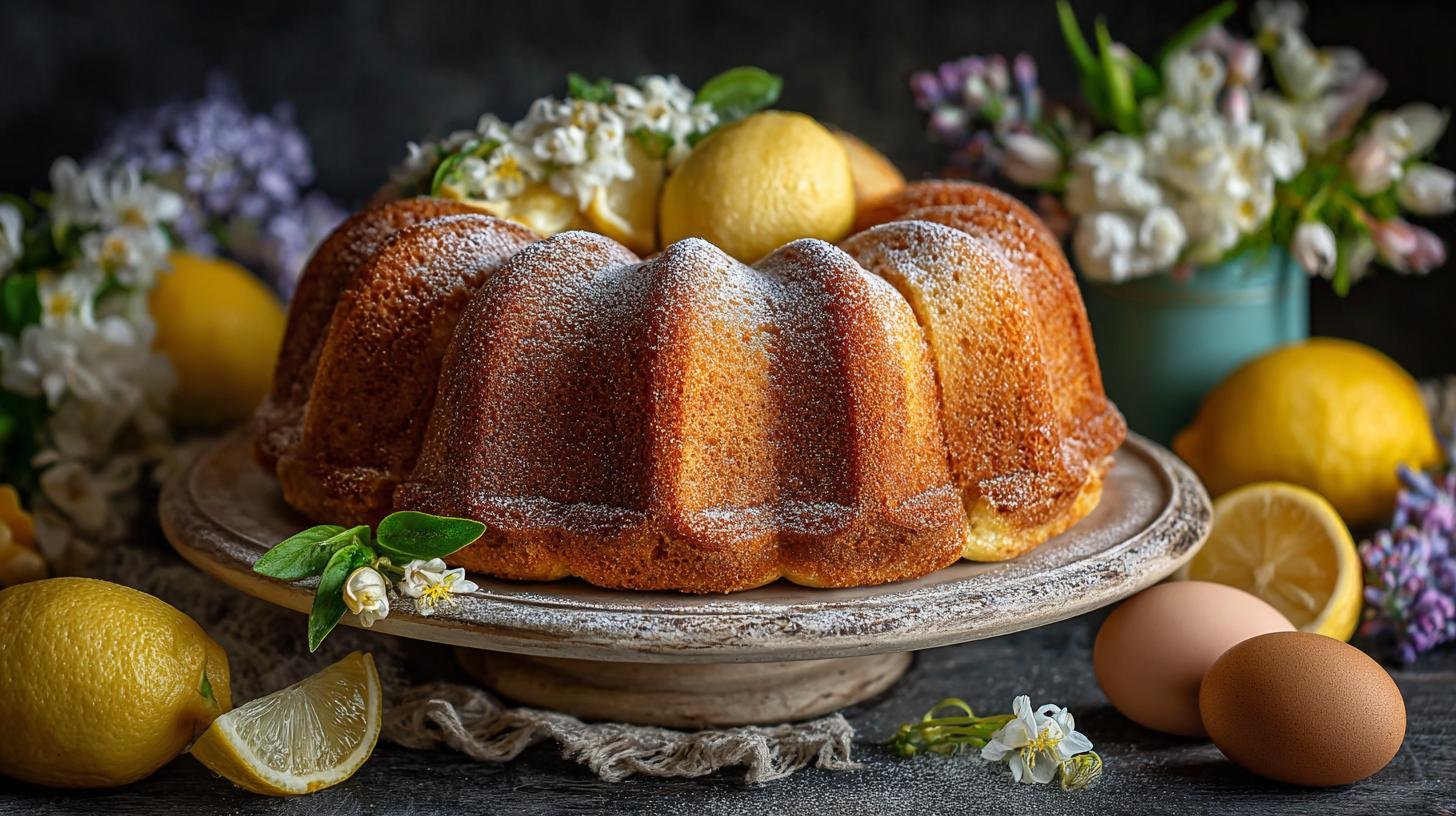 Tvarohová bábovka z citronu, vajec a cukru pro každou neděli. Tajemství šťavnatosti a servírování