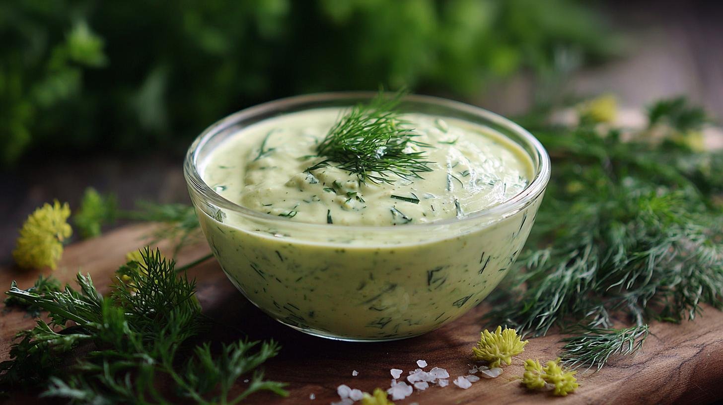 Starý trik: omáčka z kopru, mléka a másla bez hrudek