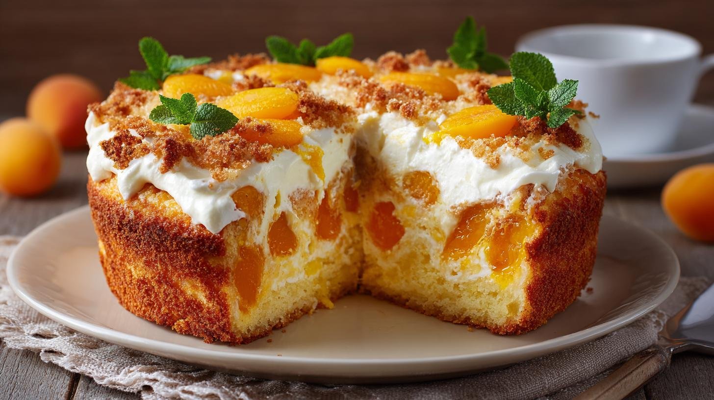 Koláč s tvarohem a meruňkami – recept, který se vždy povede. Ingredience