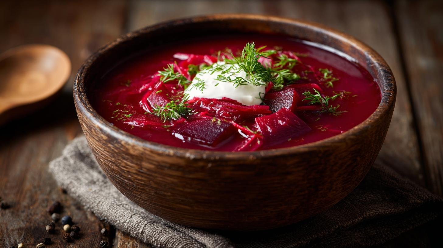 Polévka z červené řepy – barva, která povzbudí tělo i náladu