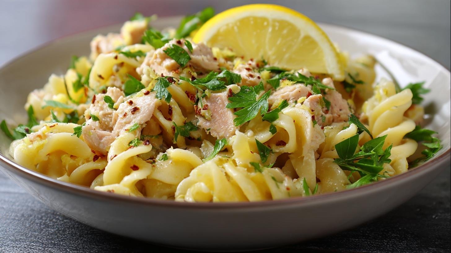 Za 10 minut hotovo: těstoviny s tuňákem a citronem, které zachrání večer. Kdy to servírovat a pro koho to funguje