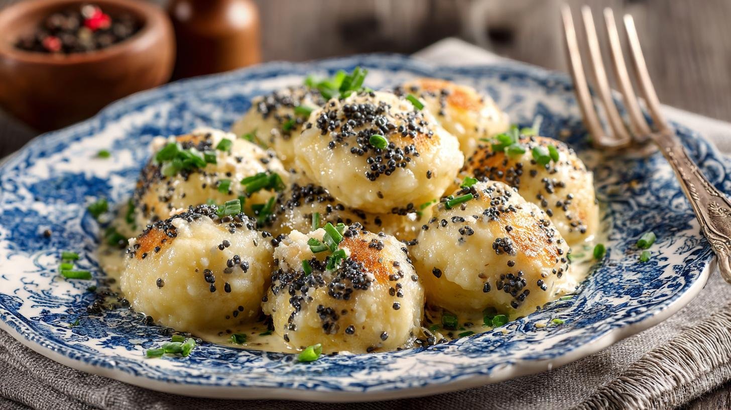 Bramborové šišky s mákem a máslem snadno a rychle