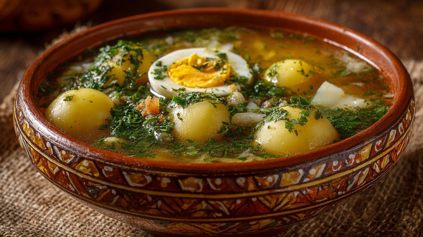 Výživná česnečka s bramborami a vejcem – starý recept. Babské tipy: malé triky, velký rozdíl Výživná česnečka s bramborami a vejcem – starý recept. Babské tipy: malé triky, velký rozdíl