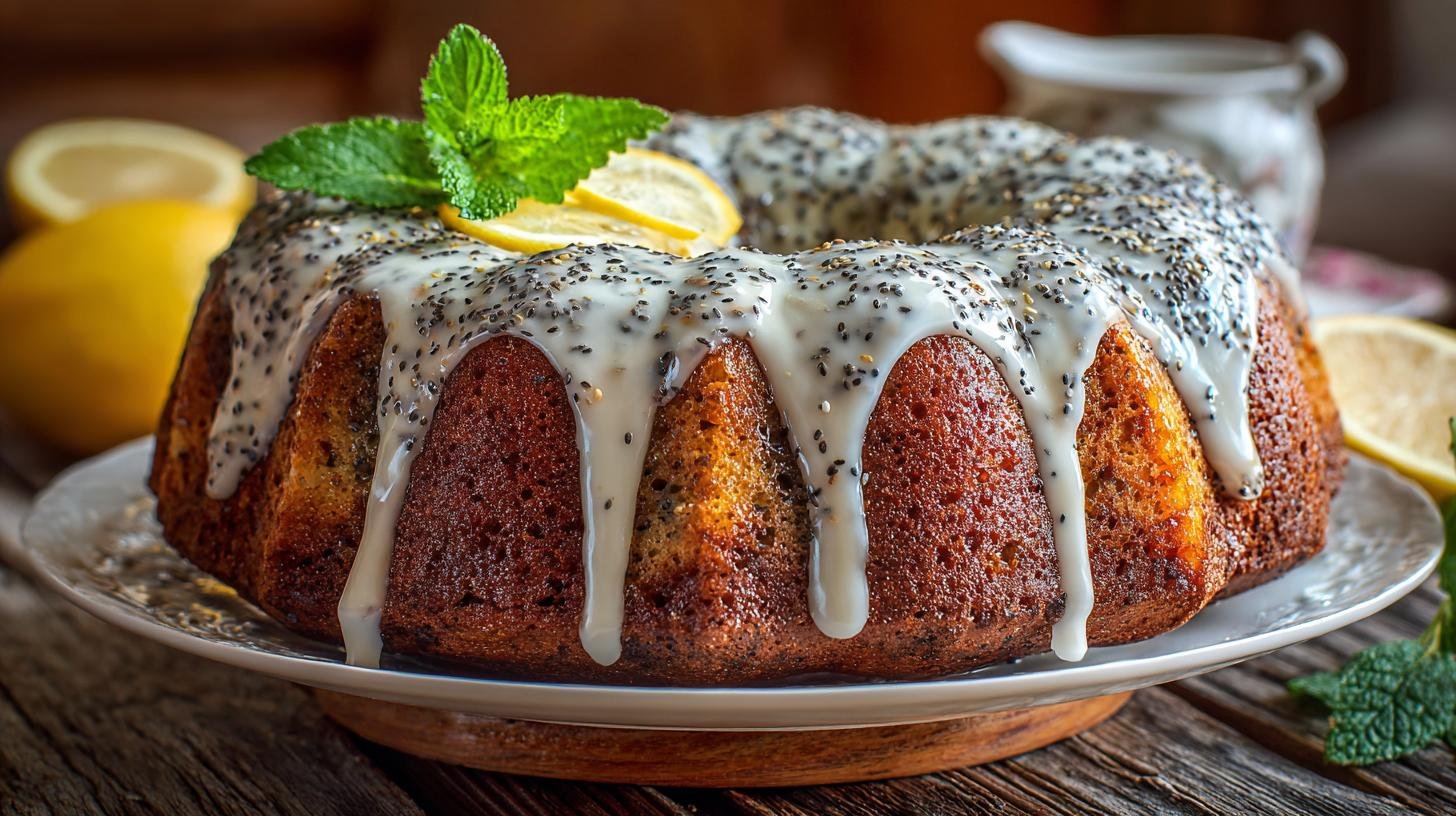 Makovec s citronovou polevou – spojení chutí, které uklidňuje. Jak na něj doma