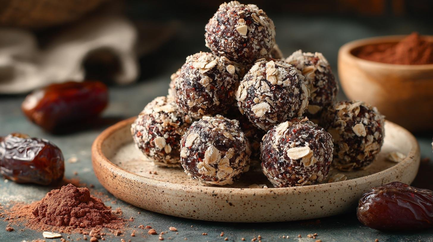 Energetické kostky datle, kakao a ovesné vločky bez vaření. Tipy, variace a skladování