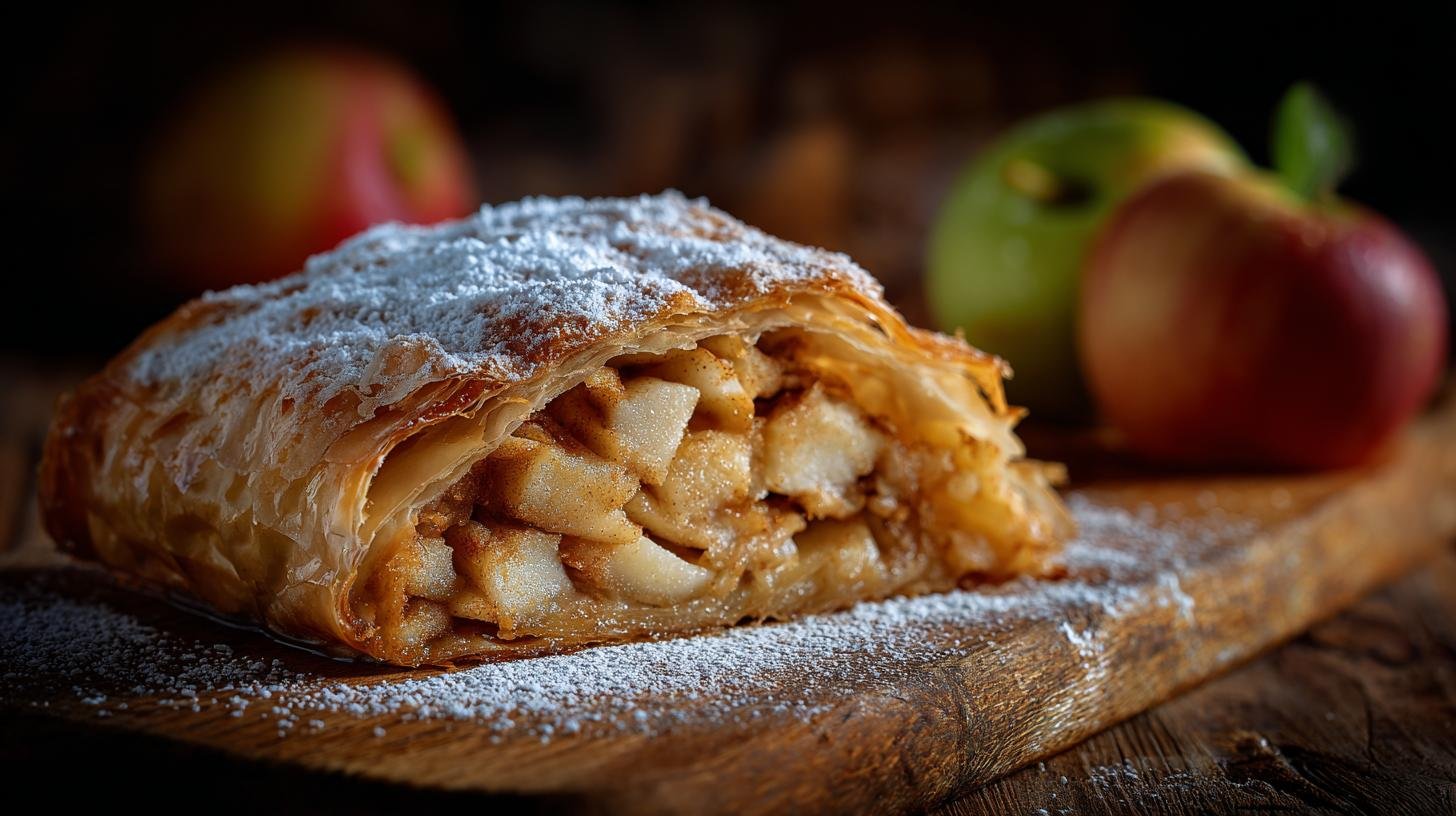 Křehký jablečný závin s máslem a skořicí bez jediné chybičky. Proč stojí za to pustit se do pečení
